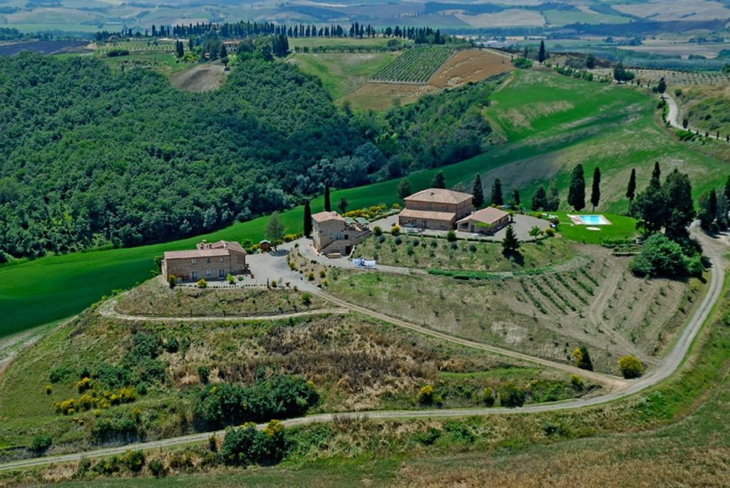 Uitzicht over Agriturismo San Lorenzo