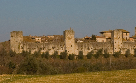 Stedentip: vestingsstad Monteriggioni