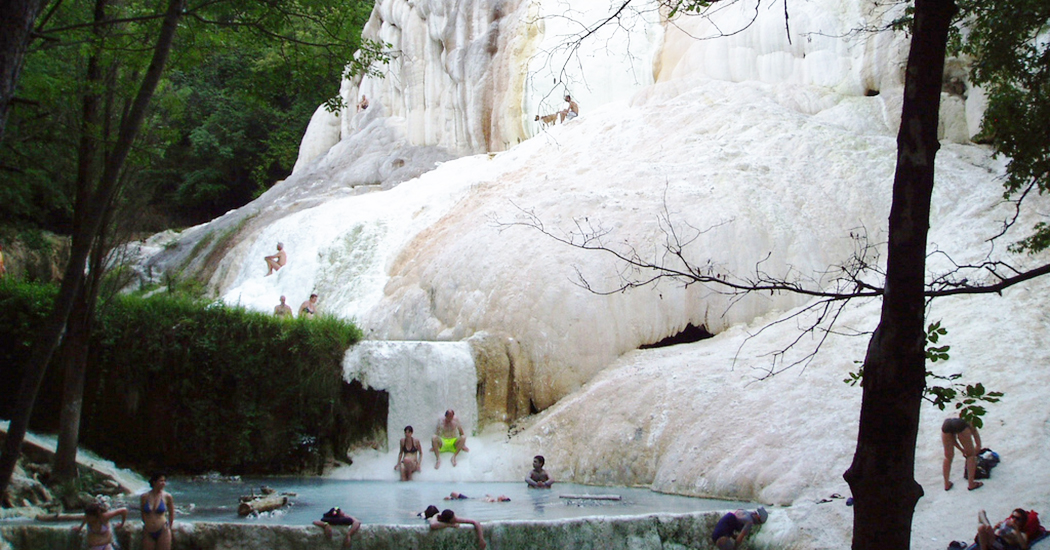 Bagni San Filippo- Thermen Toscane