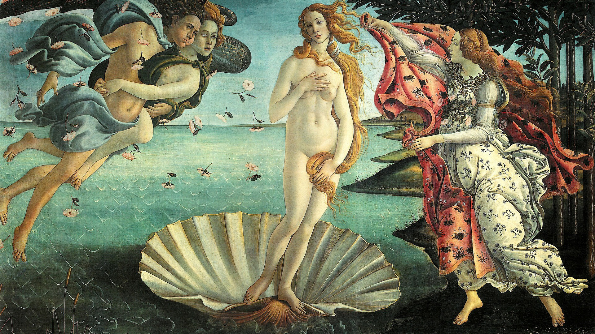 De geboorte van Venus Florence